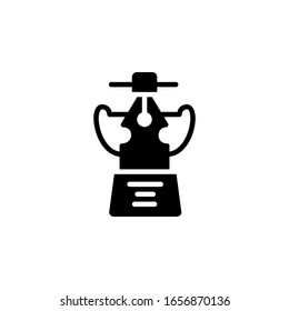 icono del premio creativo. icono del curso y del aprendizaje en línea. Perfecto para aplicaciones, web, logotipo y plantilla de presentación. diseño de icono estilo sólido