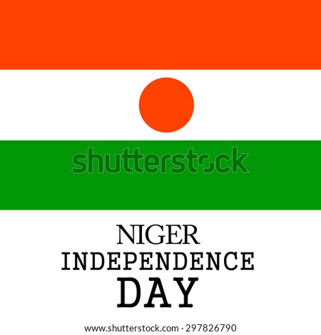 Creative a awesome fireworks for Niger Independence Day.