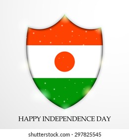 Creative a awesome greeting card Niger Independence Day. 