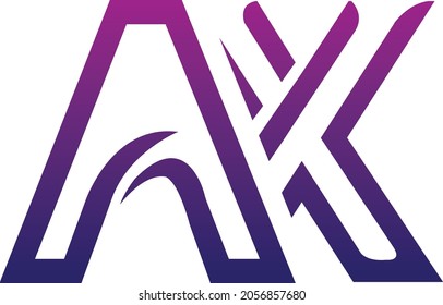 Creative AX logo icon design