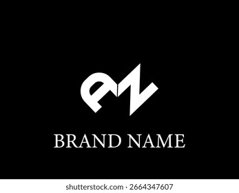 Design de logotipo criativo AZ, modelo de vetor de design de logotipo Carta AZ