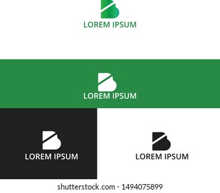 Creative B letter logo design template graphic design logo design 