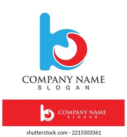 Creative B-Brief-Logo-Design, Vektorgrafik 