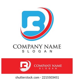 Creative B-Brief-Logo-Design, Vektorgrafik 