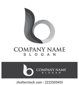 Creative B letter logo design vector illustration 