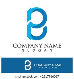 Creative B-Brief-Logo-Design, Vektorgrafik 