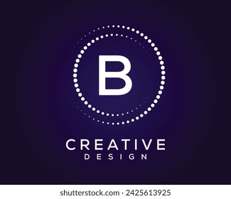 Kreatives b-Buchstaben-Logo-Design