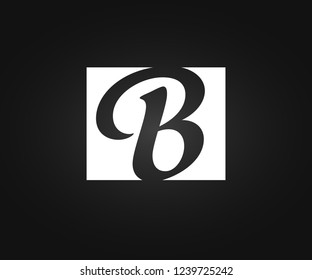 Creative B Letter Vector Logo Design Stock Vector (Royalty Free ...