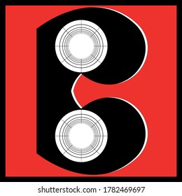 Logo Creative B Ilustración / vector. eps10