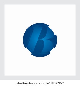 Creative B Logo Symbol Design Template