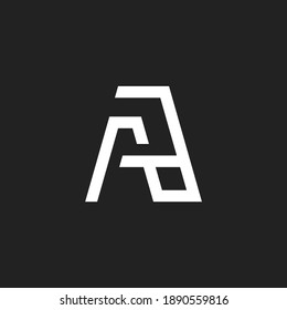 Creative A B Monogram Logo Design. Initiales Logo-Design. Creative logotype vektor