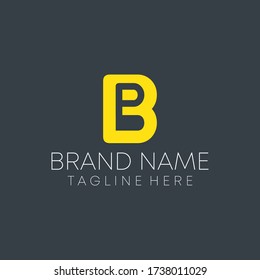creative b p joint letter logo design. bp logo