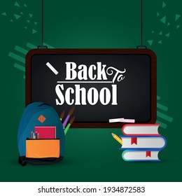 Creative back to school design.