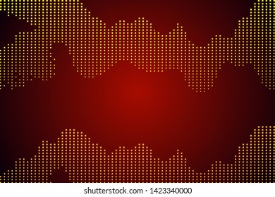 Creative Backdrop with DOT Red Dark vector modern template, cool and elegant. Colorful illustration in blurry style with line blend and gradient. Good background for your creative designs