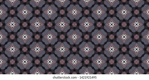Creative background abstract Islamic traditional seamless pattern style. Stylish fabric print with ethnic ornate design
