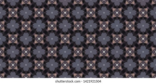 Creative background abstract Islamic traditional seamless pattern style. Stylish fabric print with ethnic ornate design