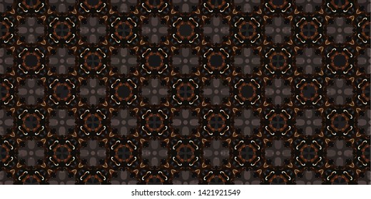 Creative background abstract Islamic traditional seamless pattern style. Stylish fabric print with ethnic ornate design