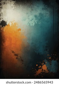 Fondo creativo para el arte, cubierta del libro, pintura