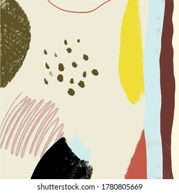 Fondo creativo con formas coloridas brillantes y salpicaduras. Plantilla Web moderna. Diseño de textura de moda. 
