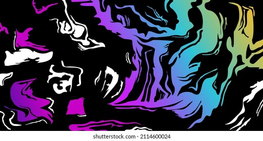 Creative background colorful with melted shapes. Abstract Background template design.