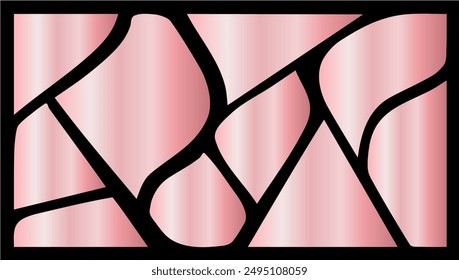 A creative background concept with an abstract image of gold, pink, blue, turquoise and pink flowers in a minimalistic style. Modern art design templates for holidays, advertising, branding, banners