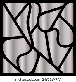 A creative background concept with an abstract image in a minimalistic style. Modern art design templates for holidays, advertising, branding, banners