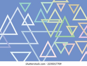 creative background design with abstract random triangles
