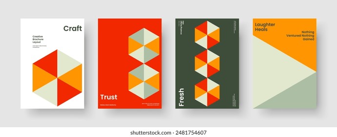 Creative Background Design. Geometric Flyer Layout. Modern Report Template. Banner. Business Presentation. Book Cover. Poster. Brochure. Brand Identity. Catalog. Journal. Newsletter. Advertising