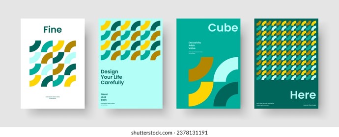 Diseño de fondo creativo. Diseño de folleto aislado. Plantilla de póster geométrico. Cartel. Portada del libro. Volante. Presentación de negocios. Informe. Folleto. Cuaderno. Folleto. Publicidad. Cartera