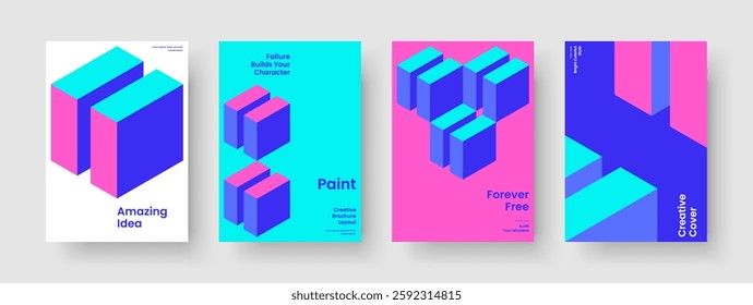 Creative Background Design. Isolated Brochure Layout. Geometric Business Presentation Template. Flyer. Poster. Banner. Report. Book Cover. Notebook. Portfolio. Magazine. Journal. Newsletter