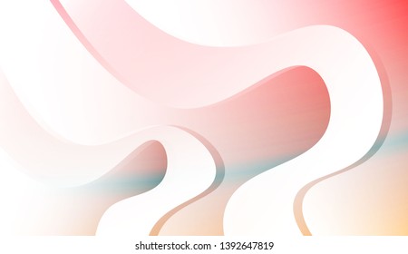 Creative Background With Dynamic wave Effect. For Elegant Pattern Cover Book. Colorful Vector Illustration