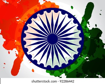 Creative background for Independence Day and Republic Day.