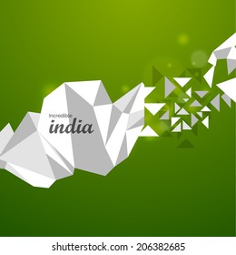 Creative background for Indian Independence day.