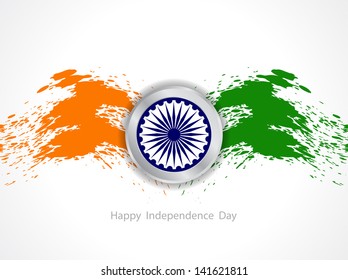 Creative background for Indian Republic day and Independence Day. Vector illustration