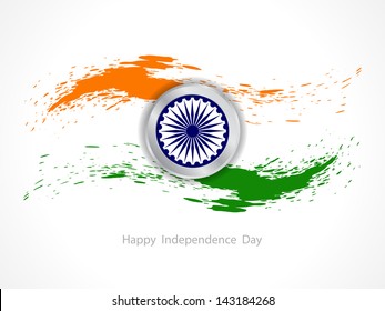 Creative background for Indian Republic day and Independence Day. Vector illustration