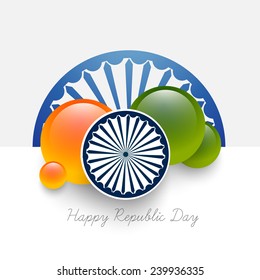Creative background for Indian republic day.
