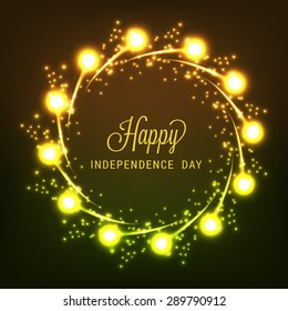 Creative background for Indian Republic day and Independence Day.