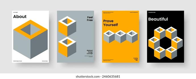 Diseño de fondo creativo. Diseño de presentación de negocios moderno. Plantilla de Anuncio aislada. Volante. Folleto. Cartel. Portada del libro. Informe. Boletín informativo. Cartera. Catálogo. Publicidad. Prospecto