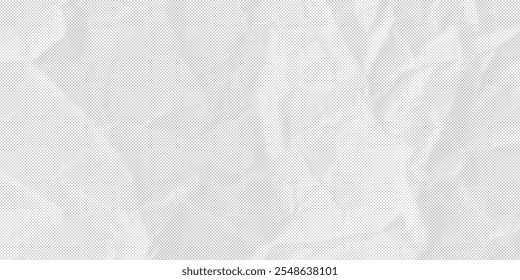 Creative background with scattered overlay of crumpled papers.