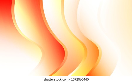 Creative Background With Wave Gradient Shape. For Your Design Wallpapers Presentation. Colorful Vector Illustration