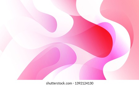Creative Background With Wave Gradient Shape. For Your Design Wallpapers Presentation. Colorful Vector Illustration