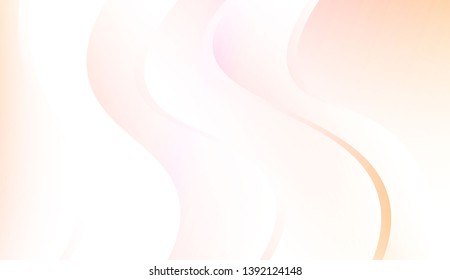 Creative Background With Wave Gradient Shape. For Your Design Wallpapers Presentation. Colorful Vector Illustration
