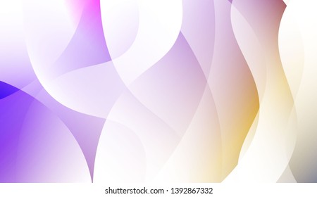 Creative Background With Wave Gradient Shape. For Your Design Wallpapers Presentation. Colorful Vector Illustration