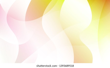 Creative Background With Wave Gradient Shape. For Template Cell Phone Backgrounds. Colorful Vector Illustration.