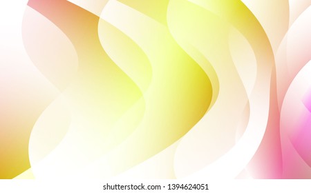 Creative Background With Wave Gradient Shape. For Your Design Wallpapers Presentation. Colorful Vector Illustration