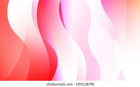 Creative Background With Wave Gradient Shape. For Your Design Wallpapers Presentation. Colorful Vector Illustration