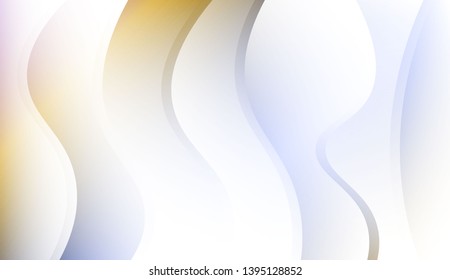 Creative Background With Wave Gradient Shape. For Your Design Wallpapers Presentation. Colorful Vector Illustration