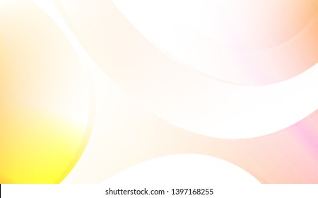 Creative Background With Wave Gradient Shape. For Template Cell Phone Backgrounds. Colorful Vector Illustration.