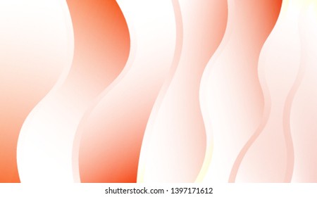 Creative Background With Wave Gradient Shape. For Template Cell Phone Backgrounds. Colorful Vector Illustration.