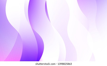 Creative Background With Wave Gradient Shape. For Template Cell Phone Backgrounds. Colorful Vector Illustration.